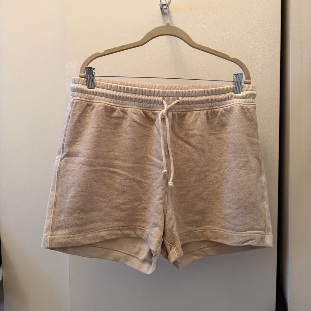 J.Crew Beige Two-Tone Sweatshorts